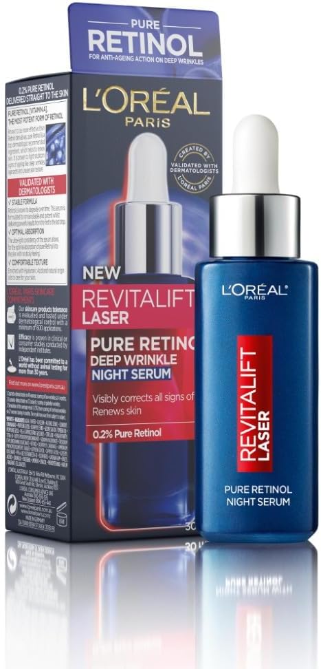 L'Oreal Paris Revitalift Laser Pure Retinol Deep Wrinkle Night Serum